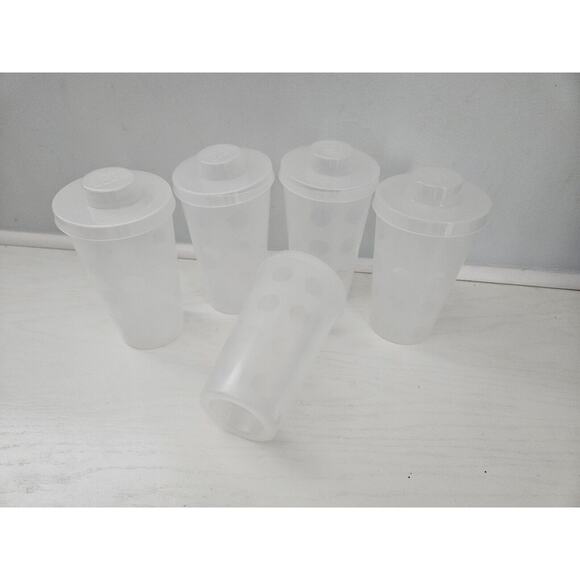 Large Pick A Brick Cup‎ With Lid LEGO Storage Plastic Containers Lot of 5 - Picture 1 of 9